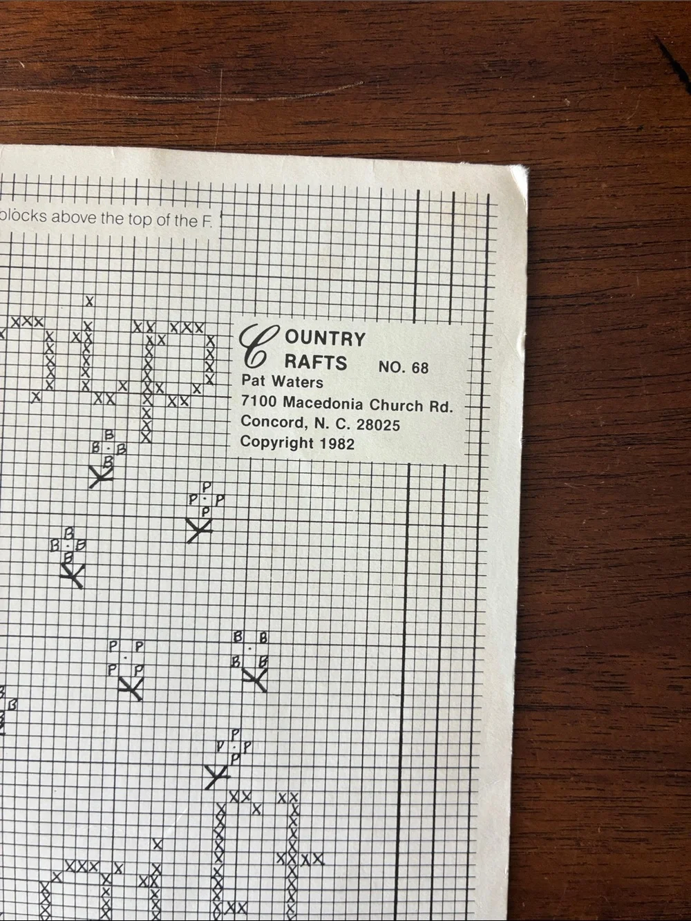 “Wedding Designs” Cross-Stitch Pattern Leaflet — Country Crafts, Pat Waters